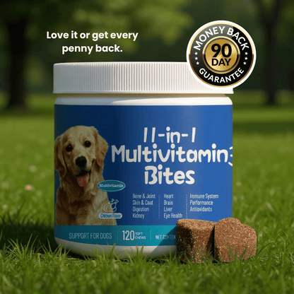 Add Years to Your Dog's Life with PawThrive's Multivitamin Bites